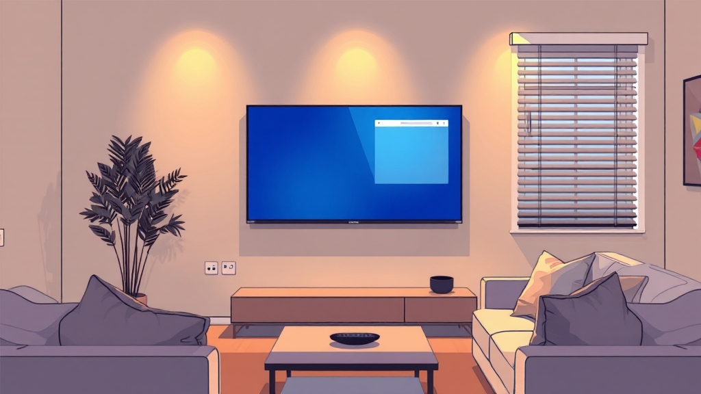 삼성 OLED 구매 전 체크리스트 (illustration 스타일)