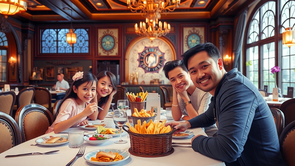 레스토랑 및 메뉴 추천 (realistic 스타일)