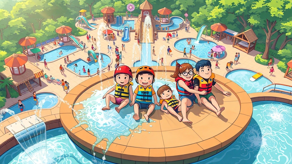 안전하게 즐기는 꿀팁 (cartoon 스타일)