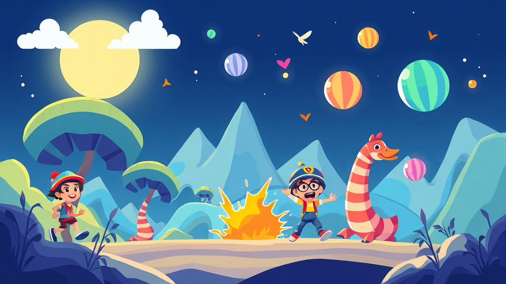 새로운 재미를 찾는 당신을 위한 추천 게임 (illustration 스타일)