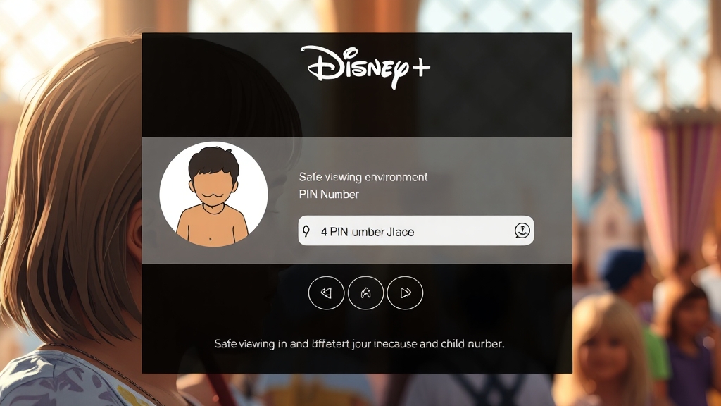 자녀 보호, 프로필 PIN 설정이 답! (realistic 스타일)