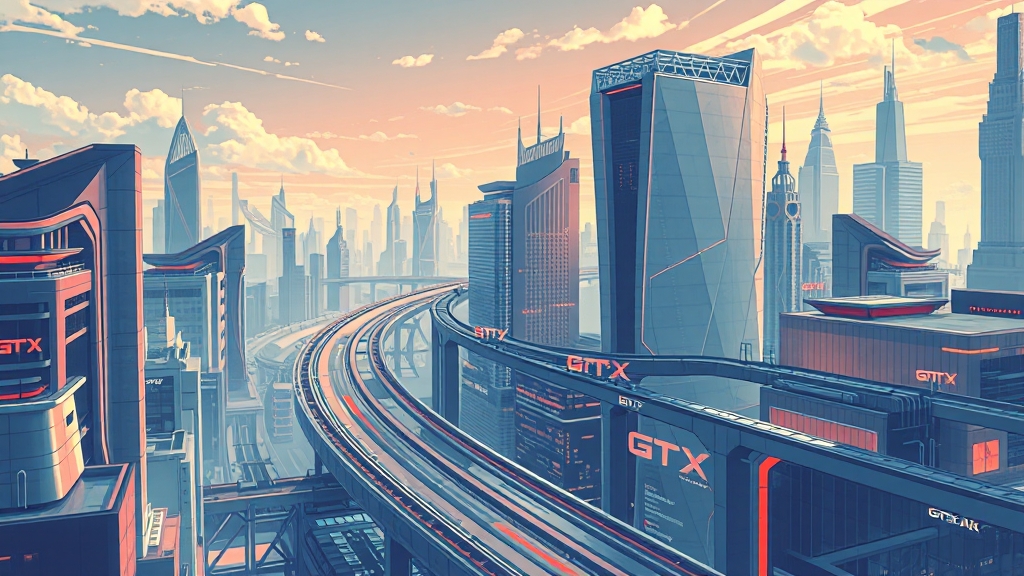 GTX A 노선 개요 (illustration 스타일)