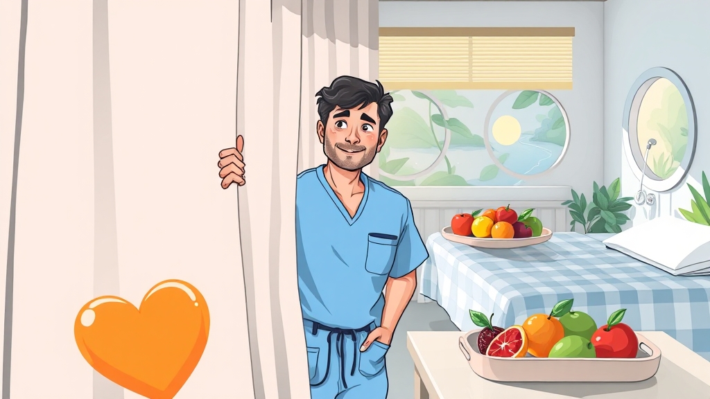 편두통 환자를 위한 생활 관리 팁 (cartoon 스타일)