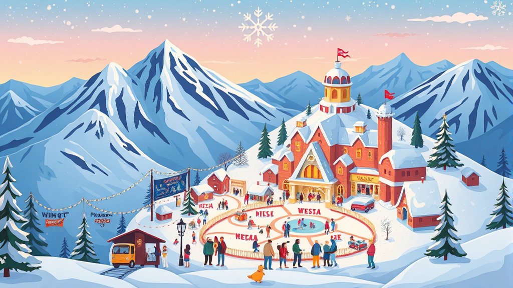 축제 일정 & 장소, 어디로 갈까? (cartoon 스타일)