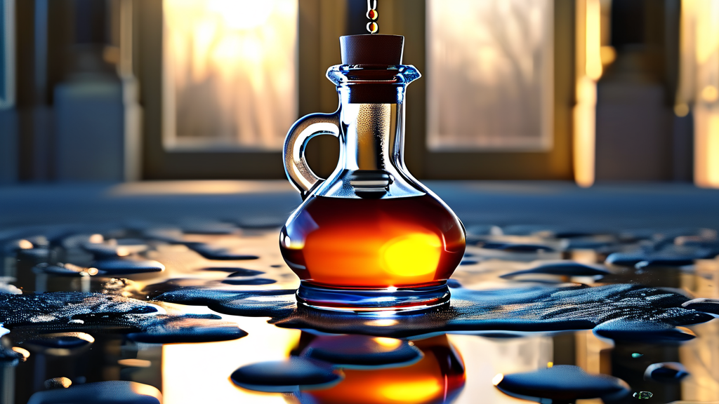 석유, 우리 삶의 필수 에너지원 (realistic 스타일)