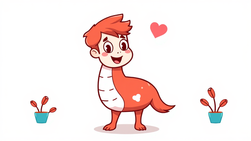 계정 통합 및 관리 (cartoon 스타일)