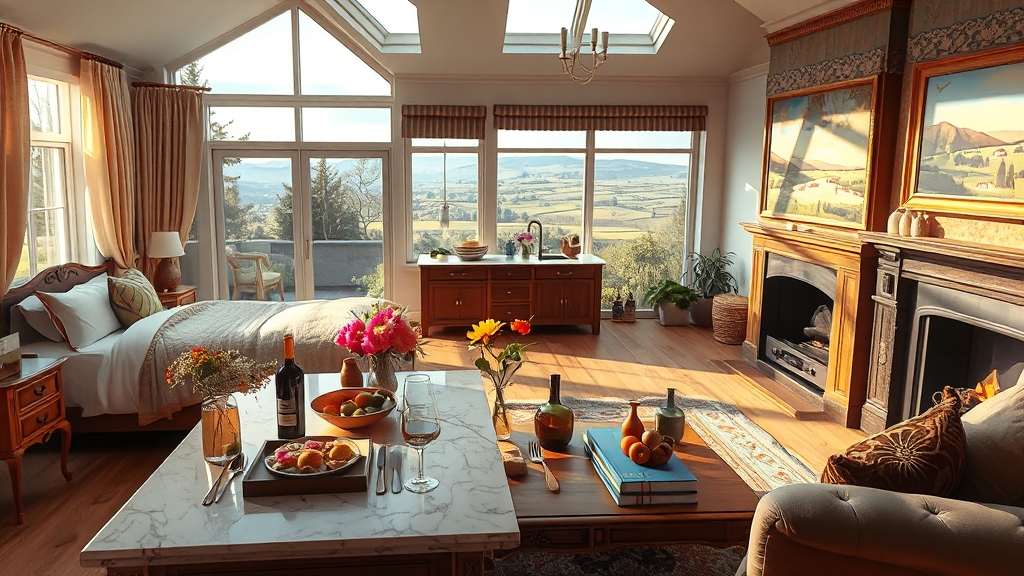 공간별 기운 북돋는 인테리어 (realistic 스타일)