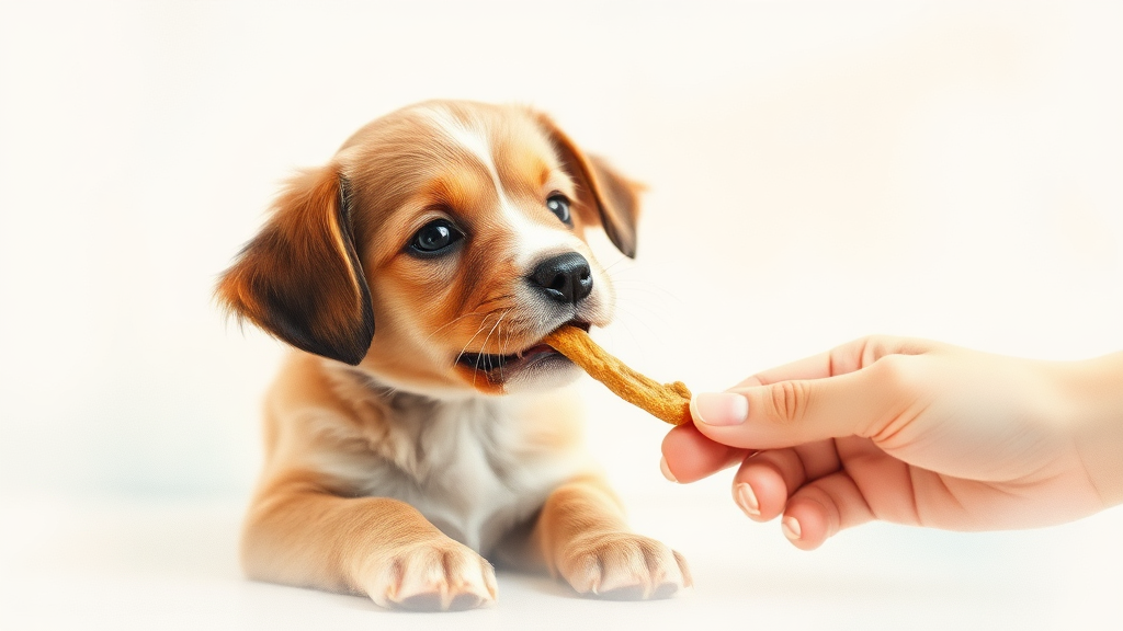 체중, 나이, 활동량별 간식 권장량 가이드 (watercolor 스타일)