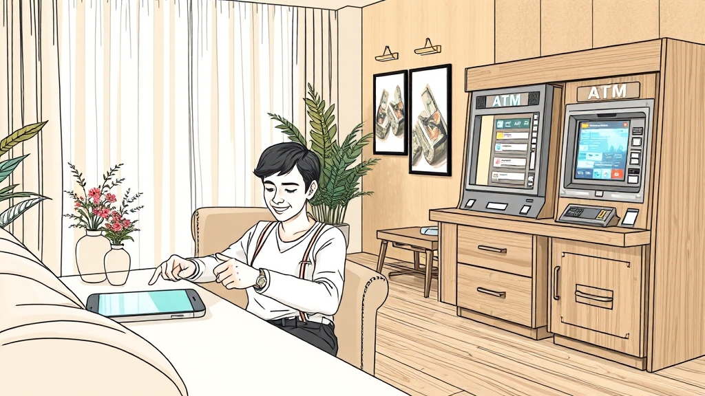 금융 업무, 이렇게 해결! (illustration 스타일)