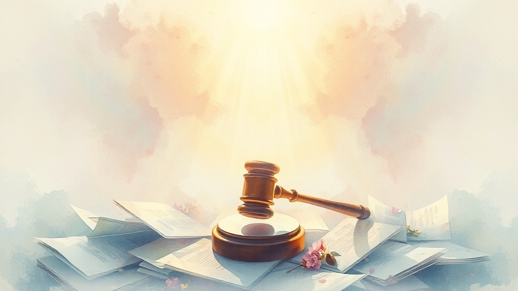 이의신청 기각? 아직 희망은 있다! (watercolor 스타일)