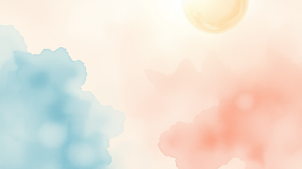 간편 청구, 왜 필요할까? (watercolor 스타일)