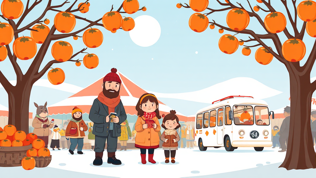 축제, 어떻게 가야 편할까? (cartoon 스타일)