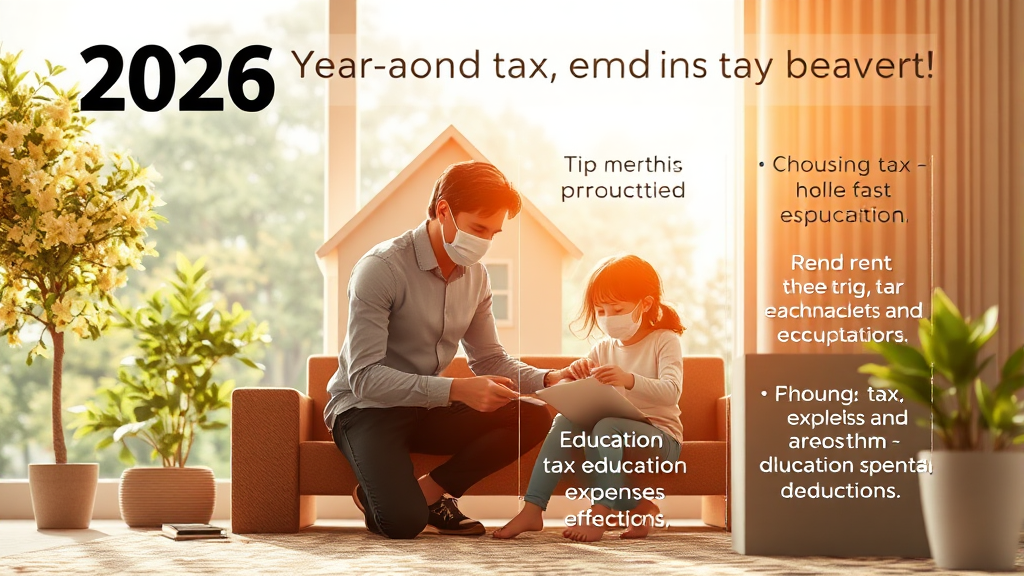 2026년 연말정산, 달라지는 주요 정책은? (realistic 스타일)