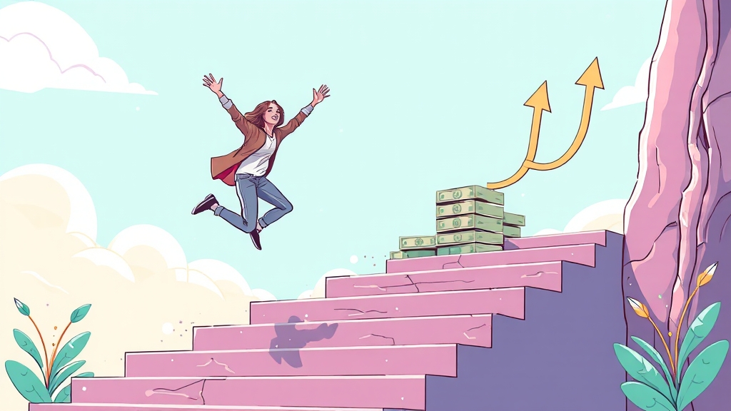 청년도약계좌, 효율적 관리 꿀팁 (illustration 스타일)