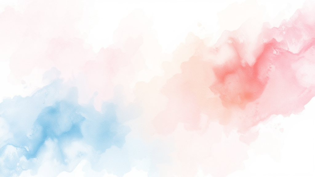 수강 철회 절차 완벽 가이드 (watercolor 스타일)