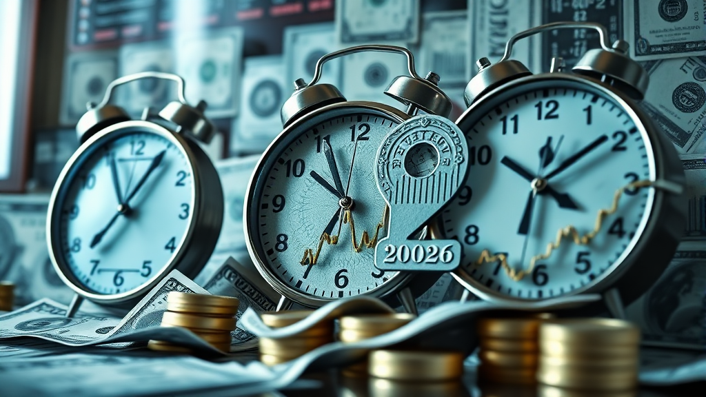 2026년 금리 및 환율 전망 (realistic 스타일)