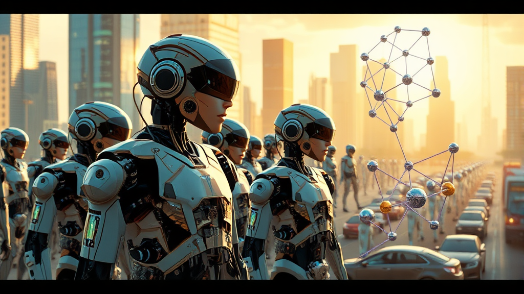 휴머노이드 로봇 투자 전략 (realistic 스타일)