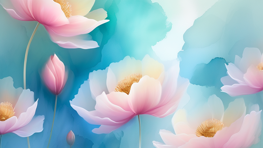 알부민 부족 시 나타나는 증상들 (watercolor 스타일)