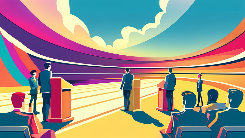 누가 출마할 수 있나요? 예비후보 등록부터 후보자 등록까지 (cartoon 스타일)