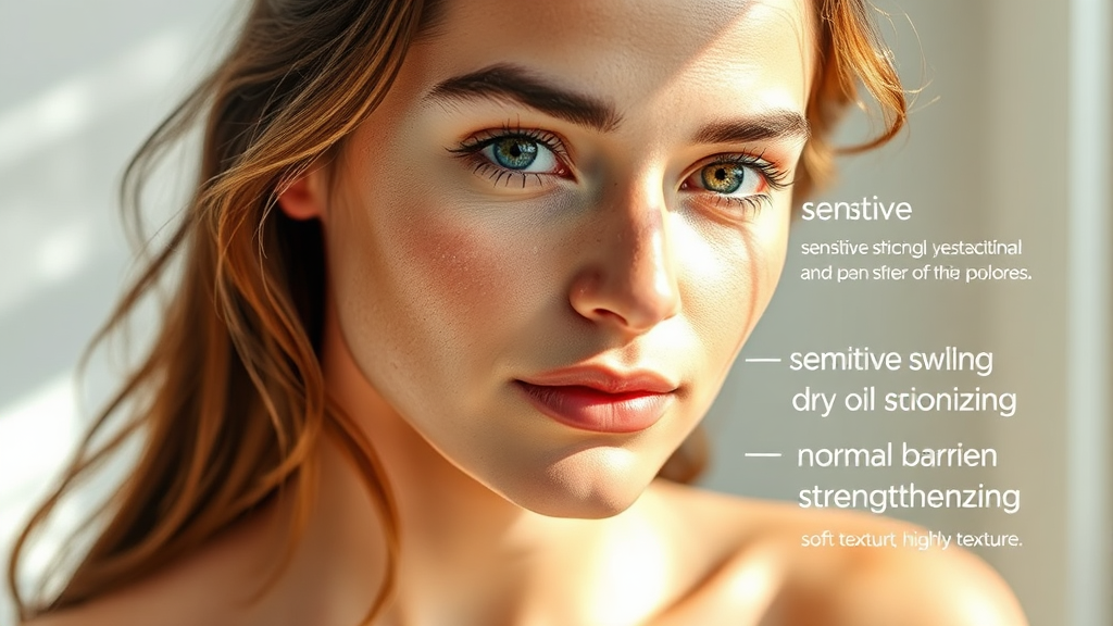 내 피부에 딱! 타입별 추천 바디로션 (realistic 스타일)