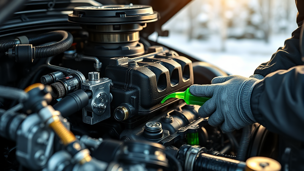 냉각수 및 부동액 관리 (realistic 스타일)