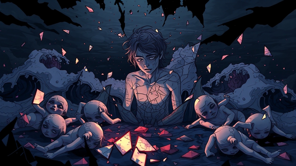 주요 특징 및 원인 (illustration 스타일)