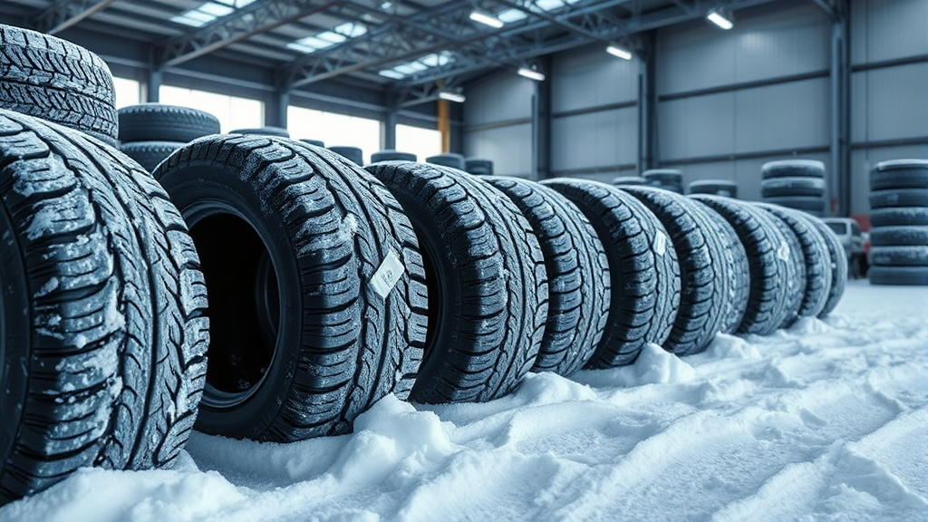 윈터 타이어, 어떻게 보관해야 할까? (realistic 스타일)