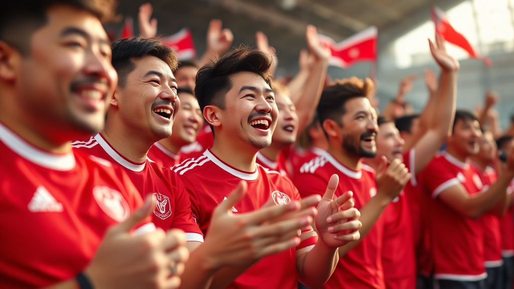 토너먼트 진출 가능성 (realistic 스타일)