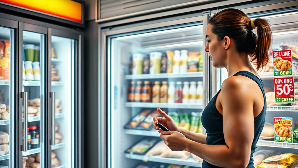 왜 편의점 단백질 식단일까? (realistic 스타일)