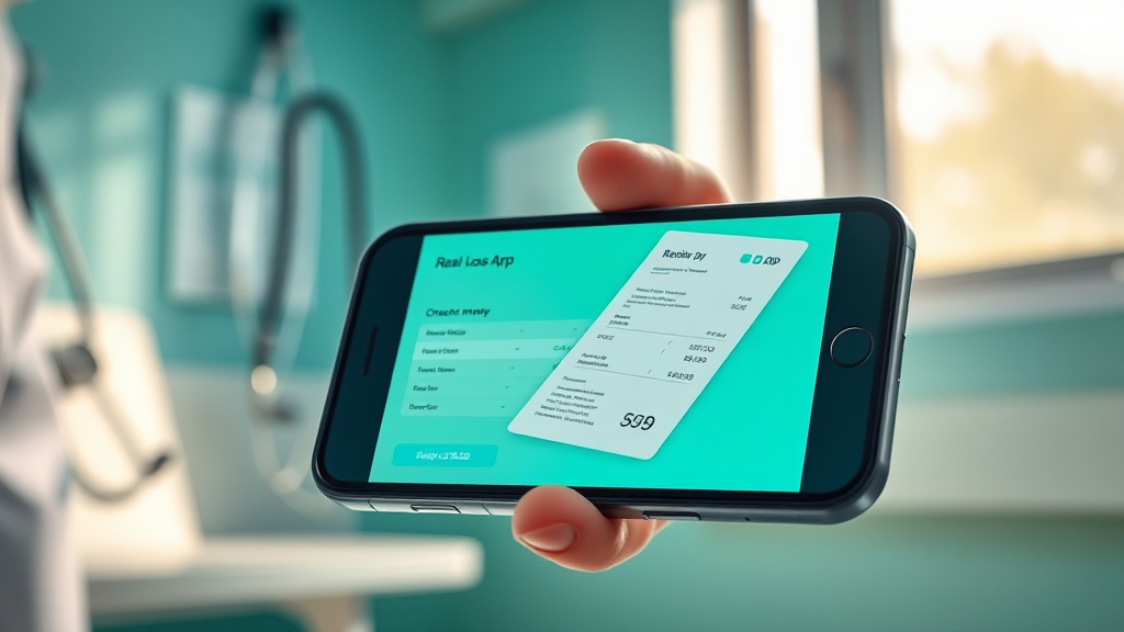 실손24 앱 활용법 (realistic 스타일)