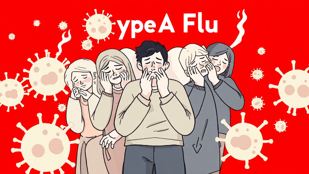 A형 독감이란? (illustration 스타일)