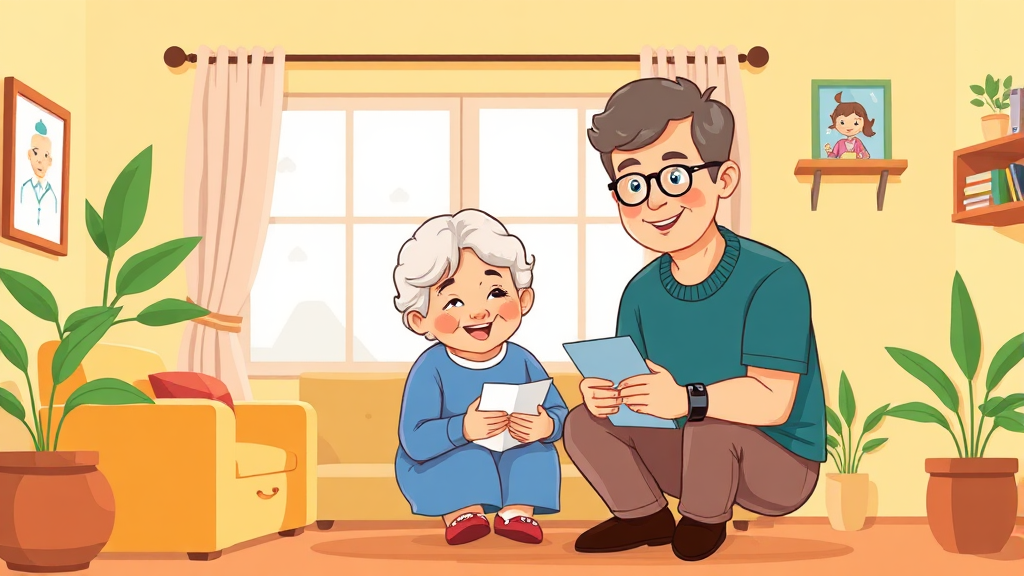 신청 방법 (온라인 & 방문) (cartoon 스타일)