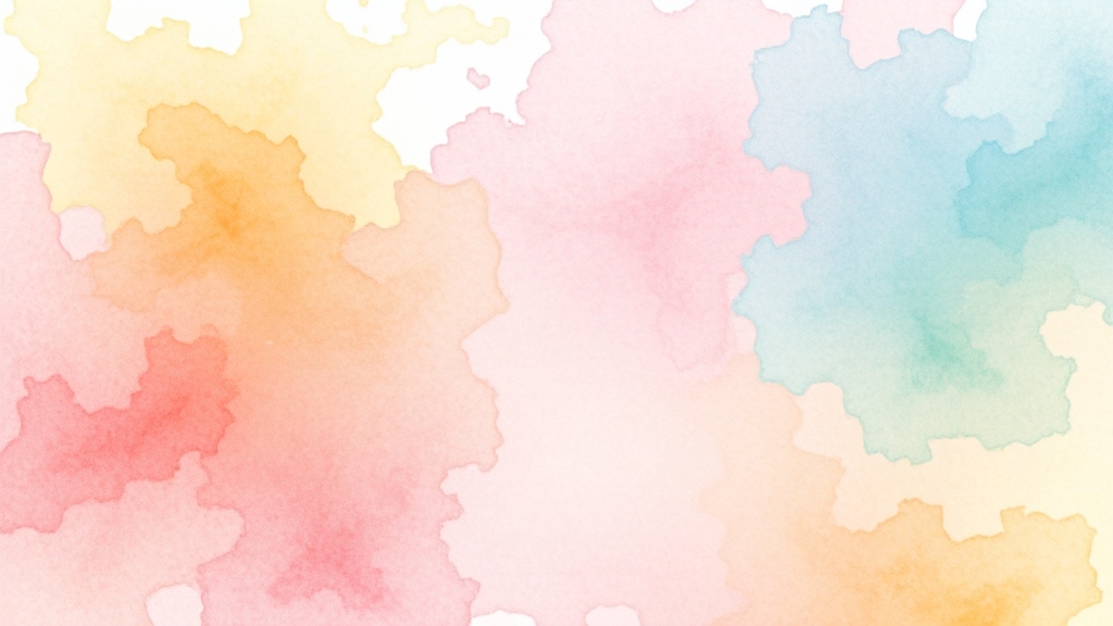 체인링크 최신 뉴스 (watercolor 스타일)