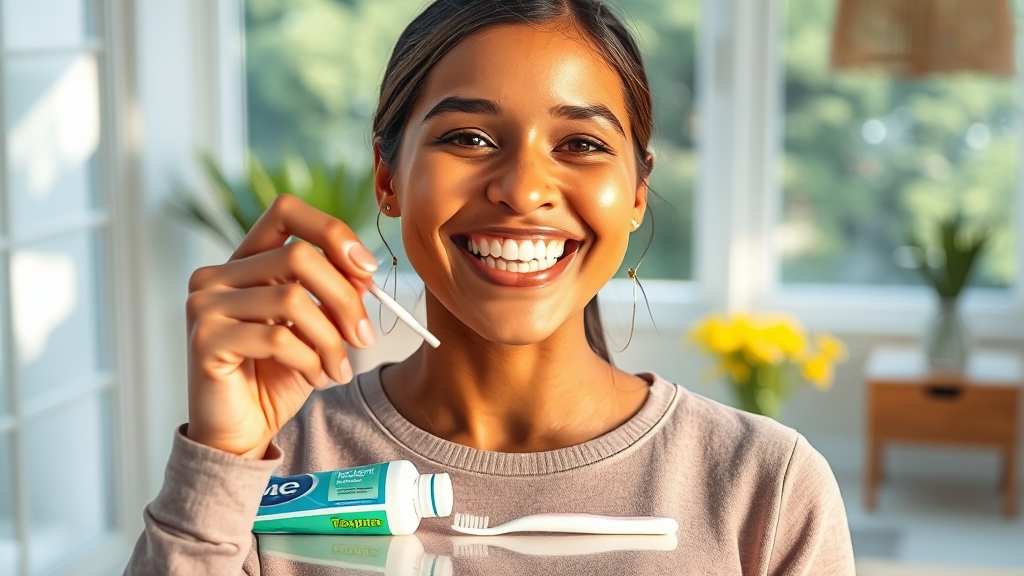 구강 청결제 & 가글 활용법 (realistic 스타일)