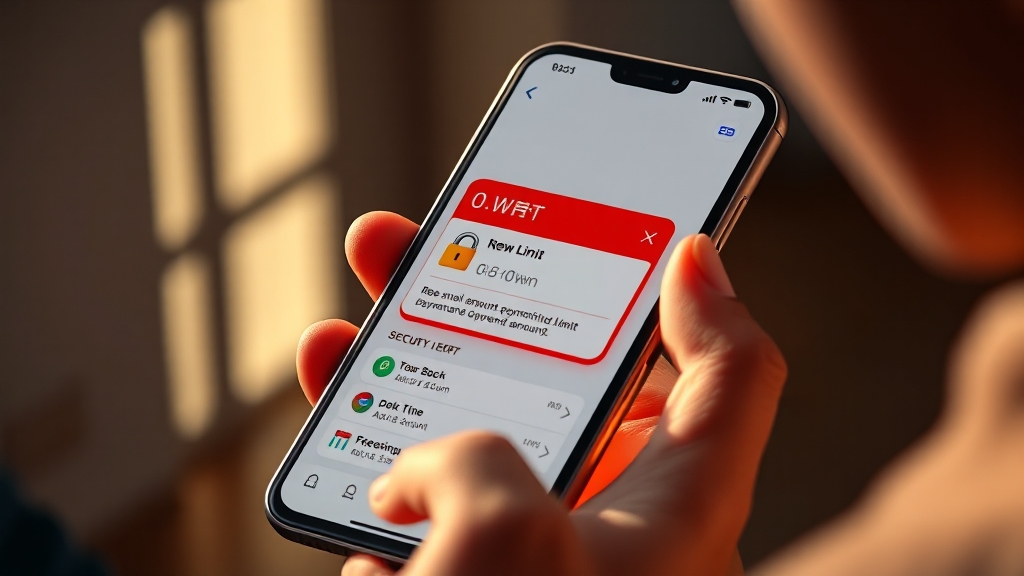 KT 소액결제 차단 후 잔여 한도 확인 (realistic 스타일)