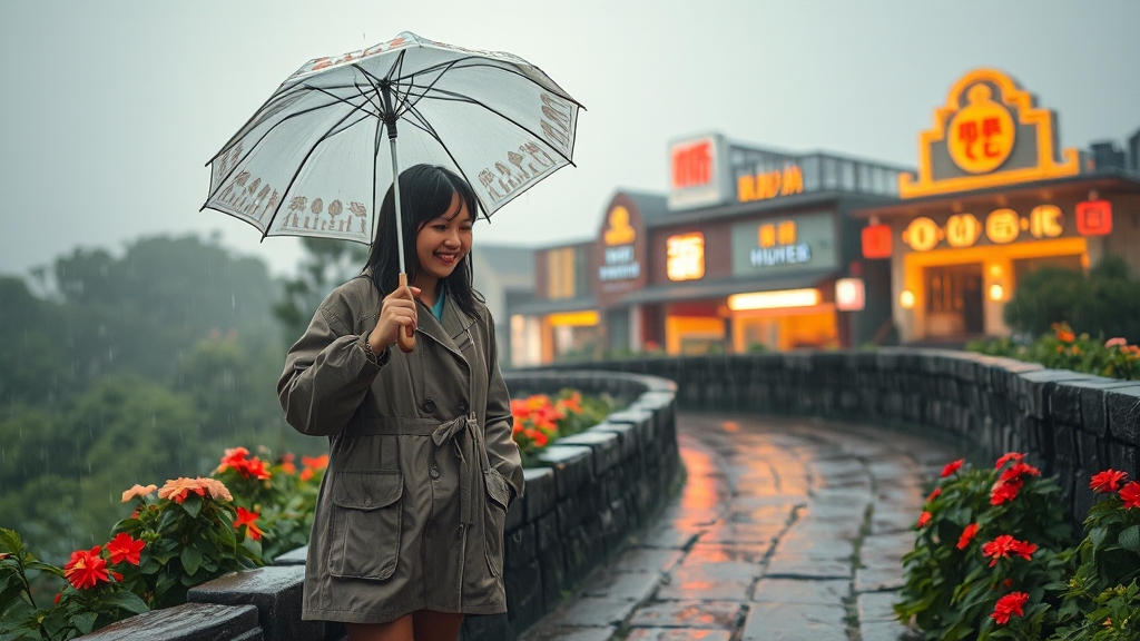 6월 제주도 날씨 완벽 가이드: 장마 시기부터 옷차림까지 (2025최신) 3 장마 대비 여행 팁 (realistic 스타일)