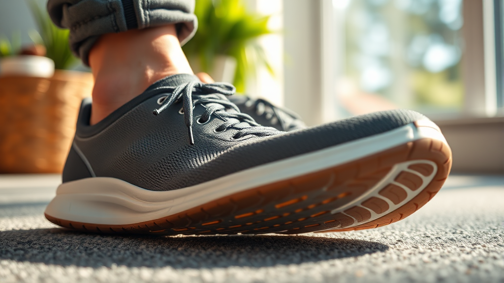 족저근막염에 좋은 신발 및 깔창 (realistic 스타일)