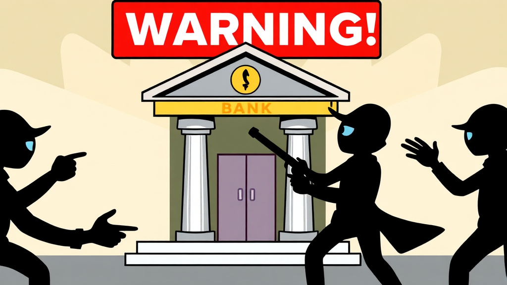 금융사기 유형별 특징 (cartoon 스타일)