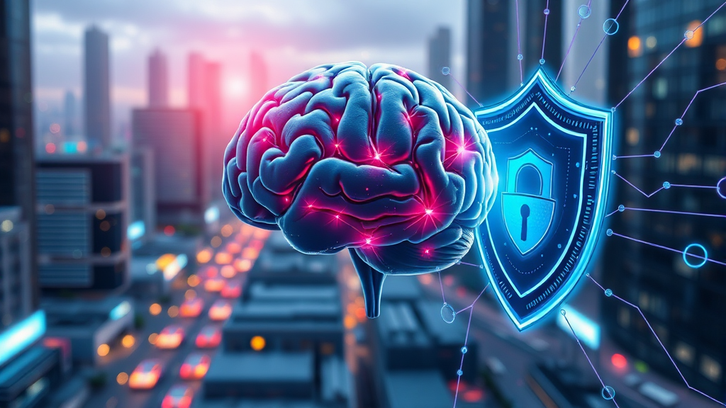 CES 2026 트렌드: IoT 보안과 AI (realistic 스타일)