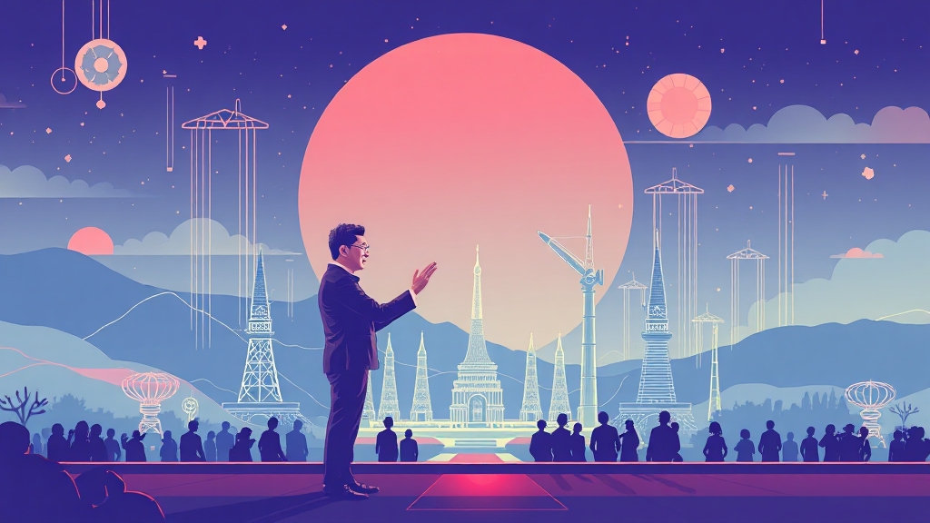 APEC CEO 서밋 의미와 파급력 (illustration 스타일)