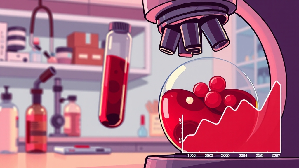 혈소판감소증 진단 방법 (cartoon 스타일)