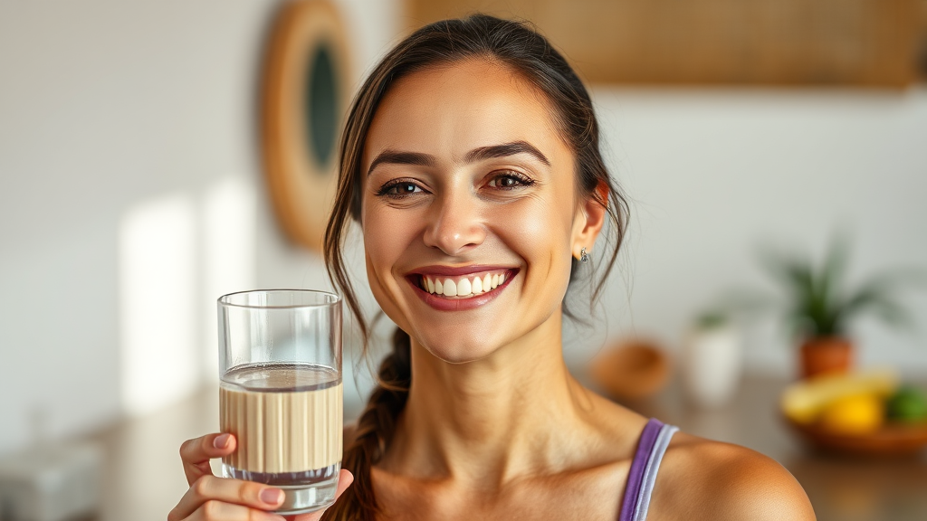 장 건강 생활 습관 (realistic 스타일)