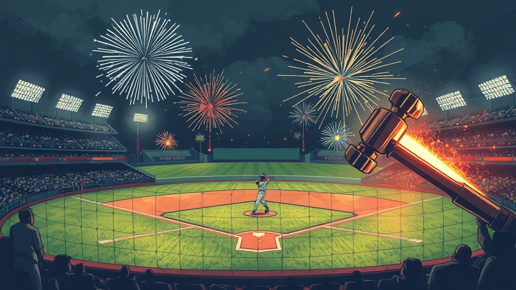 최강야구 vs 불꽃야구, 분쟁 전말 (illustration 스타일)