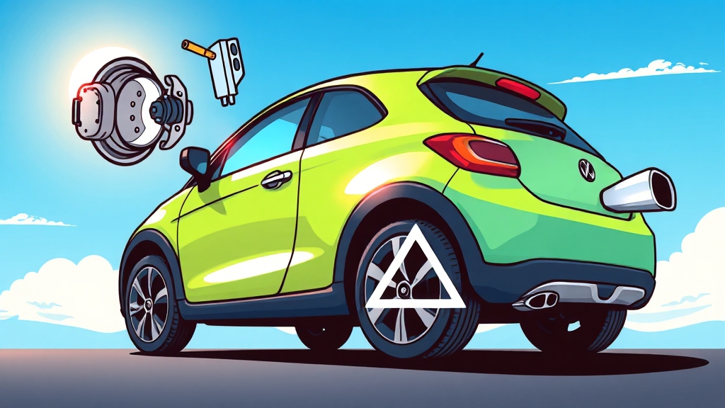 자동차 검사, 왜 필요할까? (cartoon 스타일)