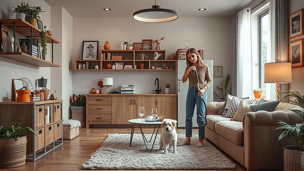 구매 가이드: 나에게 맞는 청소기? (realistic 스타일)