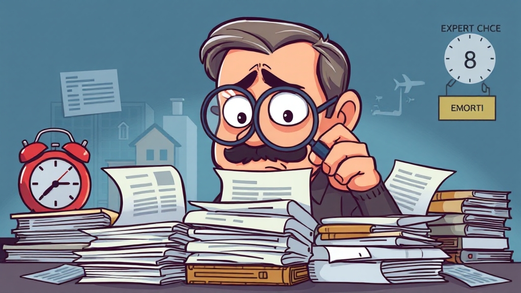 상속세 세무조사, 왜? (cartoon 스타일)