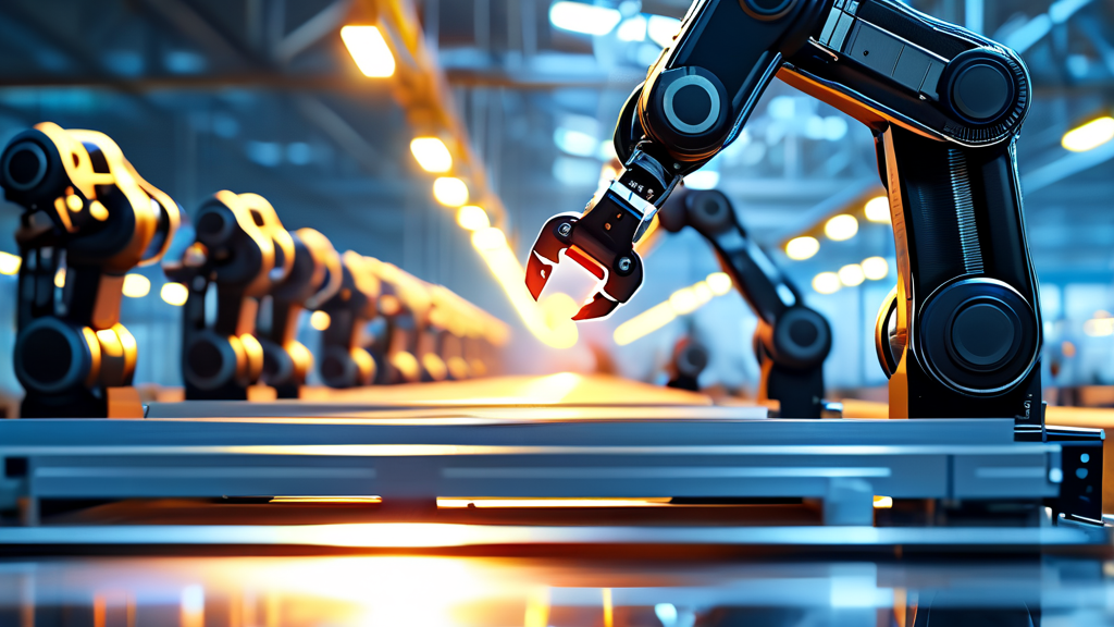 대성하이텍의 기술력: 로봇 핸드 양산 품질 확보의 열쇠 (realistic 스타일)