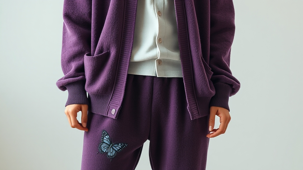 주요 제품 파헤치기: 플리스 & 트랙 팬츠 (realistic 스타일)