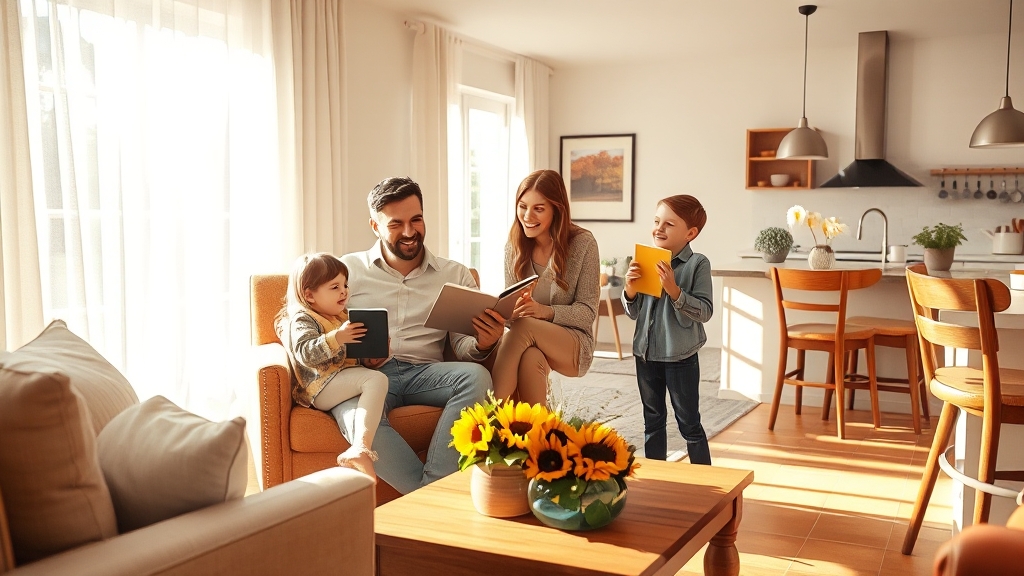 아파트 내부 구조별 꿈 해몽 (realistic 스타일)