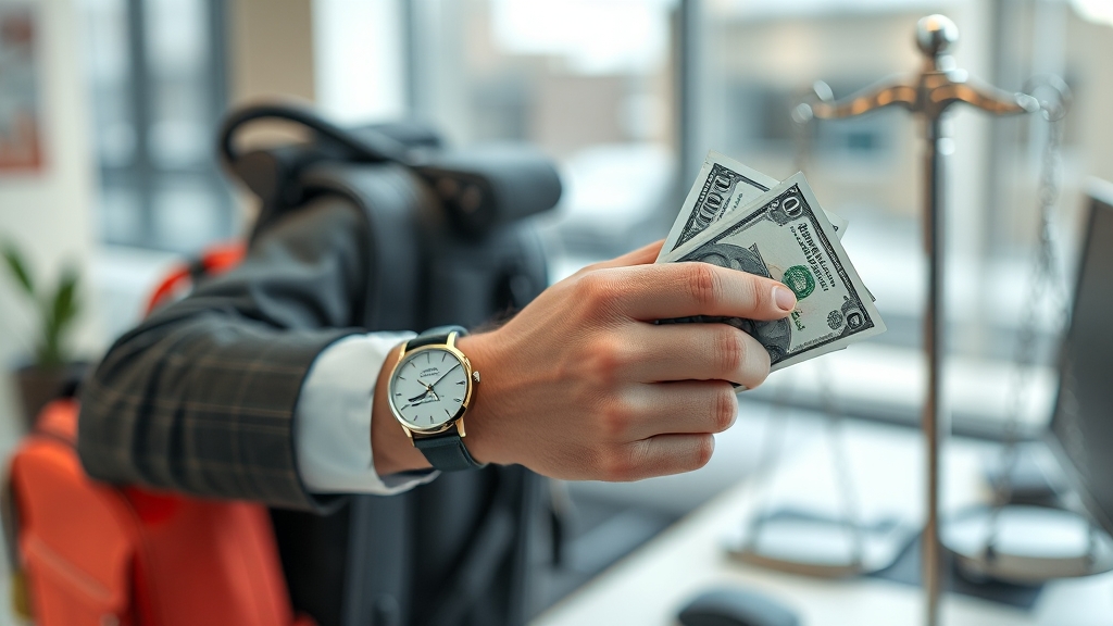 연차, 못 쓰면 돈으로 받아요! (realistic 스타일)